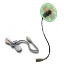 USB LED Clock Fan